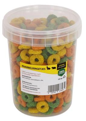 UTOPIA KNABBEL RINGETJES 165 GR