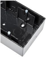 Busch-Jaeger 2CKA001799A0900 Opbouwbehuizing 2-voudig Zwart-grijs, Antraciet 1 stuk(s) - thumbnail