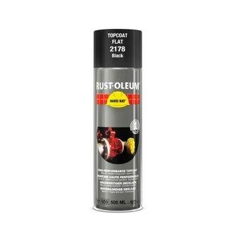 Rust-Oleum deklaag - Hard Hat - matwit - 0.5l - spuitbus