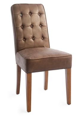 Rivièra Maison Eetkamerstoel 'Cape Breton' Pellini, kleur Coffee