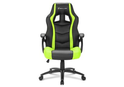 Sharkoon SKILLER SGS1 PC-gamestoel Gecapitonneerde zitting Zwart, Groen