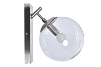 Muurlamp DKD Home Decor 20 x 25 x 27 cm Kristal Zilverkleurig Metaal 220 V 25 W Modern