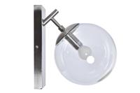 Muurlamp DKD Home Decor 20 x 25 x 27 cm Kristal Zilverkleurig Metaal 220 V 25 W Modern - thumbnail