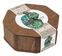 Eco Wood Art Houten Puzzel Kameleon - thumbnail