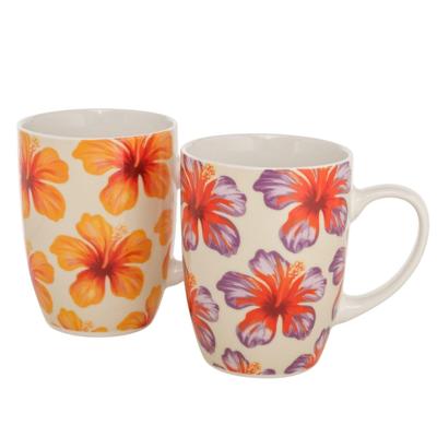 Boltze Home mok hibiscus 330ml ø8x10,5cm