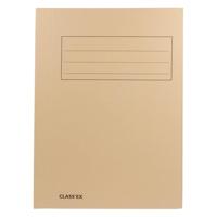 Class&apos;ex dossiermap, 3 kleppen ft 23,7 x 32 cm (voor ft A4), gems - thumbnail