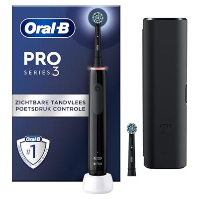 Oral B Pro 3500 Tandenborstel Zwart - thumbnail