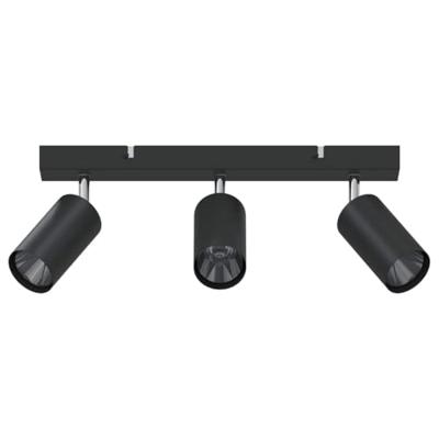 VidaXL Plafondspot met schijnwerpers zwart 38 x 6 x 16 cm metaal VidaXL Plafondspot met schijnwerpers zwart 38 x 6 x 16 cm metaal