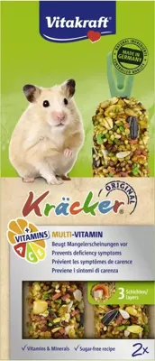 Vitakraft Kräcker hamster multivitamine 2-in-1
