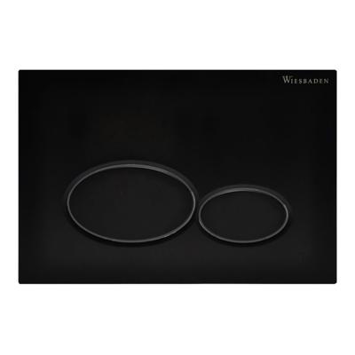 Wiesbaden X32 drukplaat voor inbouwreservoir mat zwart Wiesbaden X32 drukplaat voor inbouwreservoir mat zwart