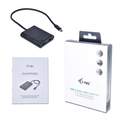 i-tec USB-C > Dual HDMI adapter - thumbnail