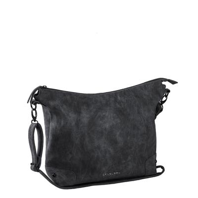 Damestas buidel tas schoudertas BREVARD zwart Damestas buidel tas schoudertas BREVARD zwart