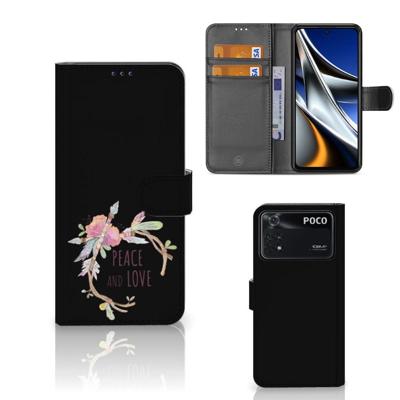 Xiaomi Poco X4 Pro 5G Leuk Hoesje Boho Text Xiaomi Poco X4 Pro 5G Leuk Hoesje Boho Text