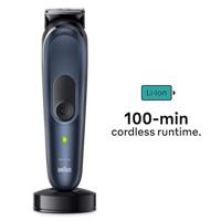 Braun MGK7410 Trimmer Blauw/Zwart - thumbnail