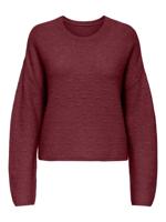 Only Onlkatia Ls Structure O-neck Cc Knt Trui 4854423 Cabernet - thumbnail
