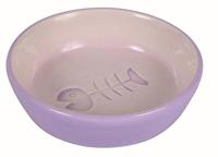 TRIXIE VOERBAK / WATERBAK VISGRAAT KERAMIEK ASSORTI 13 CM 200 ML 4 ST - thumbnail