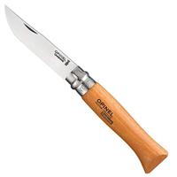Zakmes Opinel nº9 Koolstofstaal beukenhout 9 cm - thumbnail