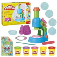 Play-Doh microscoop met licht - 5 kleipotjes - thumbnail
