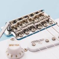 Vintage V6LB Reissued Laguna Blue elektrische gitaar - thumbnail
