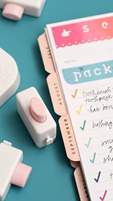 We R Makers • word punch board lowercase letters