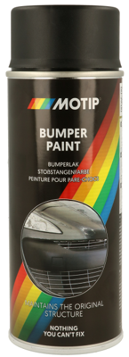 Spuitbus 400ml Bumperspray Zwart