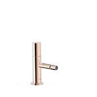 Bidetmengkraan Tres Study Exclusive 1-Knop Uitloop Recht 8 cm Rond Rosé Goud Tres - thumbnail