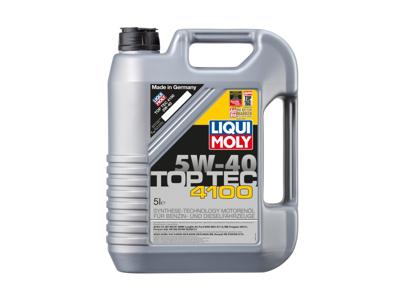 LIQUI MOLY motorolie "top tec 4100". top tec 5w-40 5 ltr.