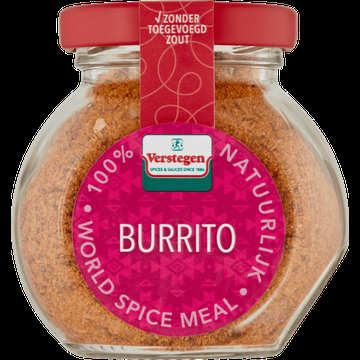 Verstegen World Spice Meal Burrito 63 g bij Jumbo Verstegen World Spice Meal Burrito 63 g bij Jumbo