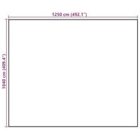 VidaXL Hooibergzeil 10,4x12,5 m 140 g/m² polypropyleen - thumbnail