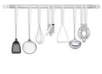 Brabantia Essential Garde Wit RVS 27 cm - thumbnail