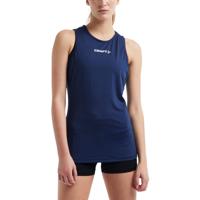Craft 1912170 Rush Slim Singlet Wmn - Navy - XS - thumbnail