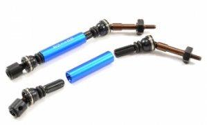 Fastrax stalen achter aandrijfassen voor Traxxas Stampede 4x4, Slash, Rustler