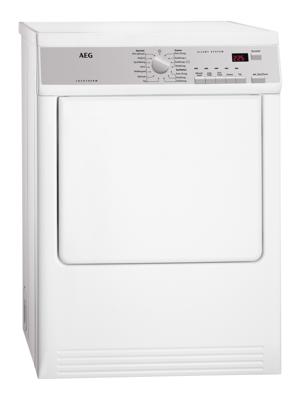 AEG T3DBN79V wasdroger Vrijstaand Voorbelading 7 kg C Wit