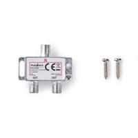 Nedis SSPL200ME Catv F-splitter Max 4,2 Db Versterking 5 - 1000 Mhz 2 Uitgangen - thumbnail