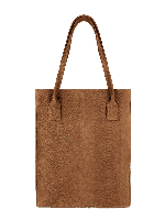 DSTRCT Portland Road Leren Dames Shopper Cognac - thumbnail