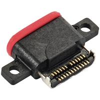 TRU COMPONENTS TC-10490668 Micro-USB 3.1 type-C-bus voor soldeerbevestiging Bouwtype connector: Bus, inbouw horizontaal Inhoud: 1 stuk(s) - thumbnail