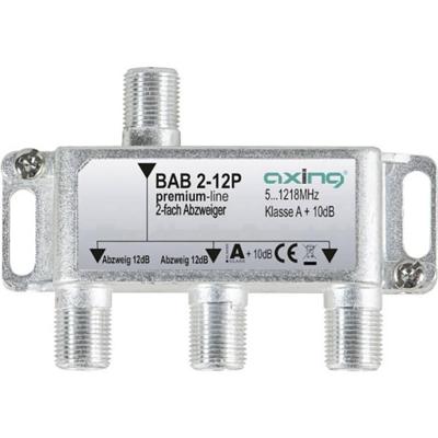 Axing BAB 2-12P Kabel-TV lasdoos 2-voudig 5 - 1218 MHz