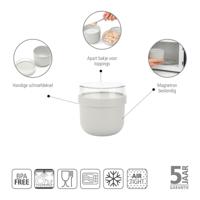 Brabantia Make & Take ontbijtkom 0,5 liter, kunststof light grey - thumbnail