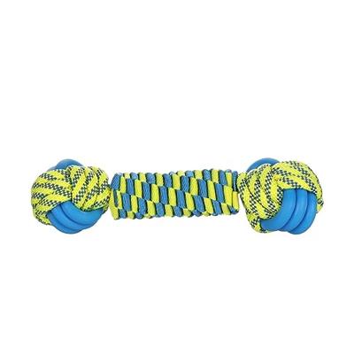 Honden waterspeeltje Knot Bone, blauw