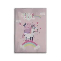 Peppa Pig Fleece deken , 100x140cm - thumbnail