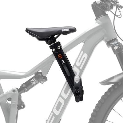 Kids ride shotgun mtb front seat