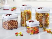 Leifheit 31207 Voorraadbus Fresh & Easy Hoekig 400Ml - thumbnail