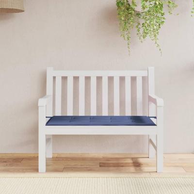 VidaXL Tuinbankkussen 100x50x3 cm oxford stof marineblauw
