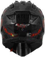 LS2 endurohelm "mx702 pioneer ii crazy" helmet mx702 pioneer ii crazy sw/rt gr. s - thumbnail