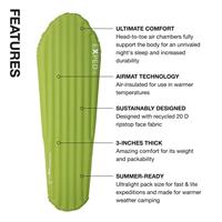 Exped Ultra 1R Mummie Slaapmat - thumbnail