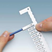 Phoenix Contact 0828957 US-WMT (30X4) YE Adermarkering Montagemethode: Schuiven Markeringsvlak: 30 x 4 mm Geel Aantal markeringen: 420 10 stuk(s) - thumbnail