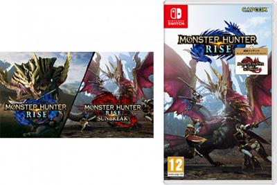 Nintendo Switch Monster Hunter Rise + Sunbreak Add-on Deluxe Edition
