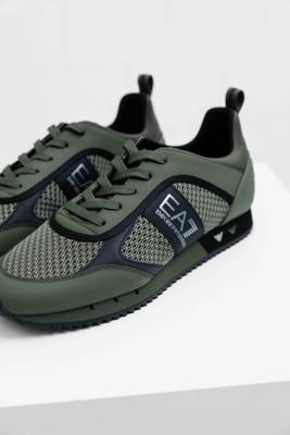 EA7 Emporio Armani 7X000334 Sneaker Heren Groen - Maat 42 2/3 - Kleur: Groen | Soccerfanshop EA7 Emporio Armani 7X000334 Sneaker Heren Groen - Maat 42 2/3 - Kleur: Groen | Soccerfanshop