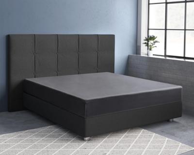 Primaviera Deluxe - Hoeslaken Katoen-Satijn - Antraciet - 180 x 220 Primaviera Deluxe - Hoeslaken Katoen-Satijn - Antraciet - 180 x 220