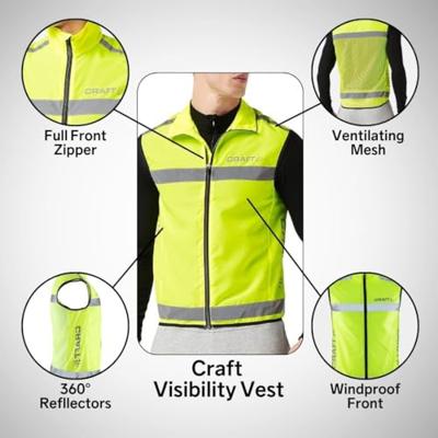 Craft 192480 Visibility Vest - Neon - S